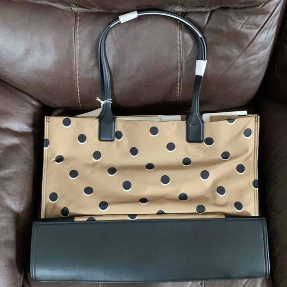 Tory Burch Ella Printed Logo Tote Bag - Picture 7 of 11